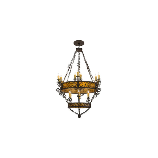 Isabo 24 Light 48" Wide Taper Candle Style Chandelier