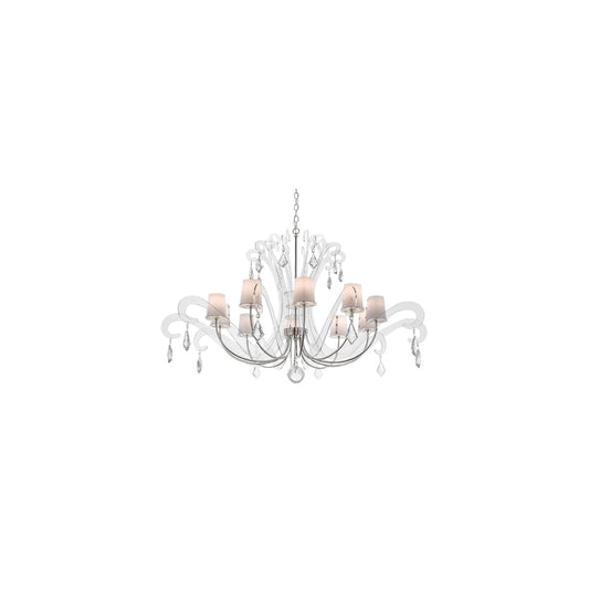 Lienz 10 Light 55" Wide Crystal Chandelier