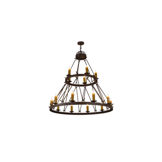 Lakeshore 15 Light 54" Wide Taper Candle Style Chandelier