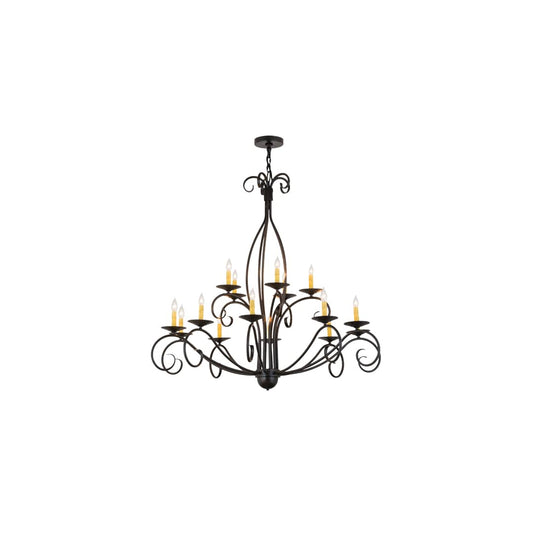 Sienna 15 Light 48" Wide Taper Candle Style Chandelier