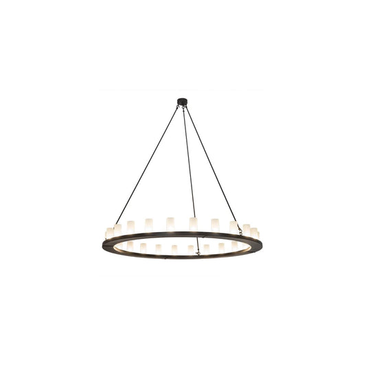 Loxley 24 Light 72" Wide Ring Chandelier