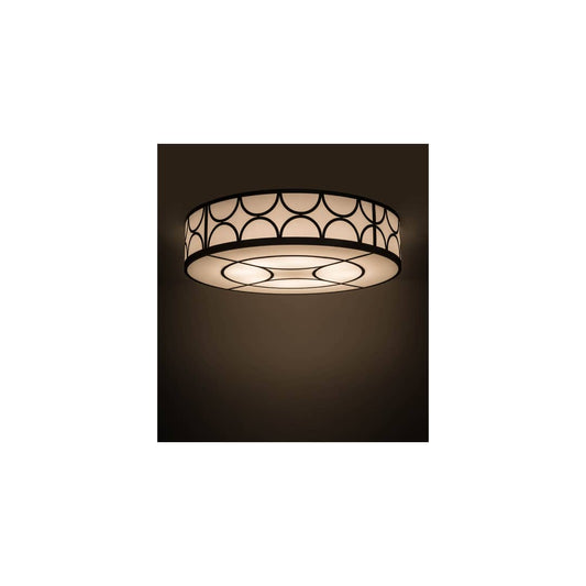 Revival Deco Cilindro 8 Light 60" Wide Semi-Flush Drum Ceiling Fixture