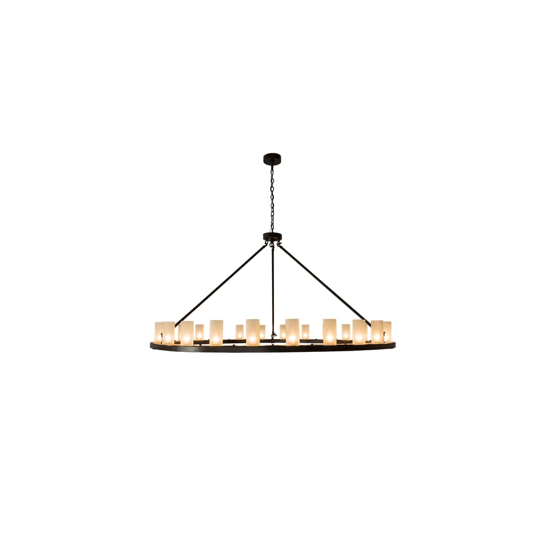 Loxley 24 Light 72" Wide Ring Chandelier