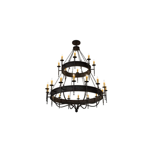Marta 24 Light 72" Wide Taper Candle Style Chandelier