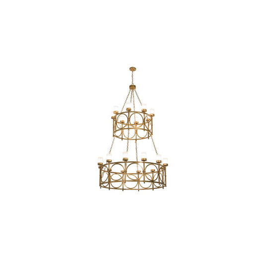 Porta 20 Light 60" Wide Ring Chandelier