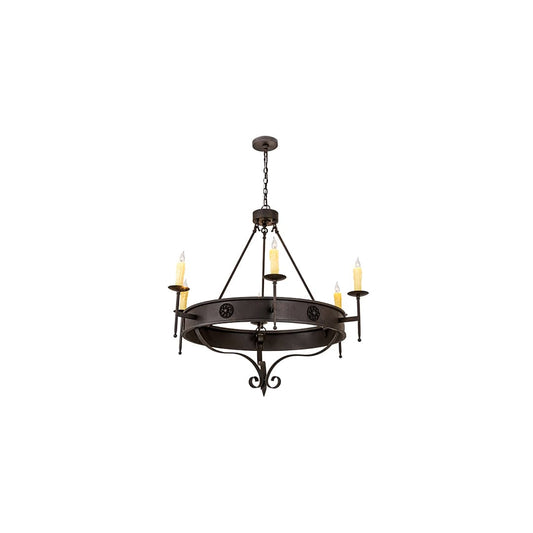 Lorenzo 6 Light 48" Wide Taper Candle Style Chandelier