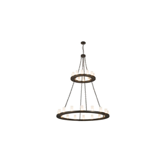 Loxley 28 Light 60" Wide Ring Chandelier
