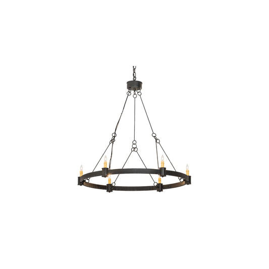 Kenosha 6 Light 36" Wide Taper Candle Style Chandelier