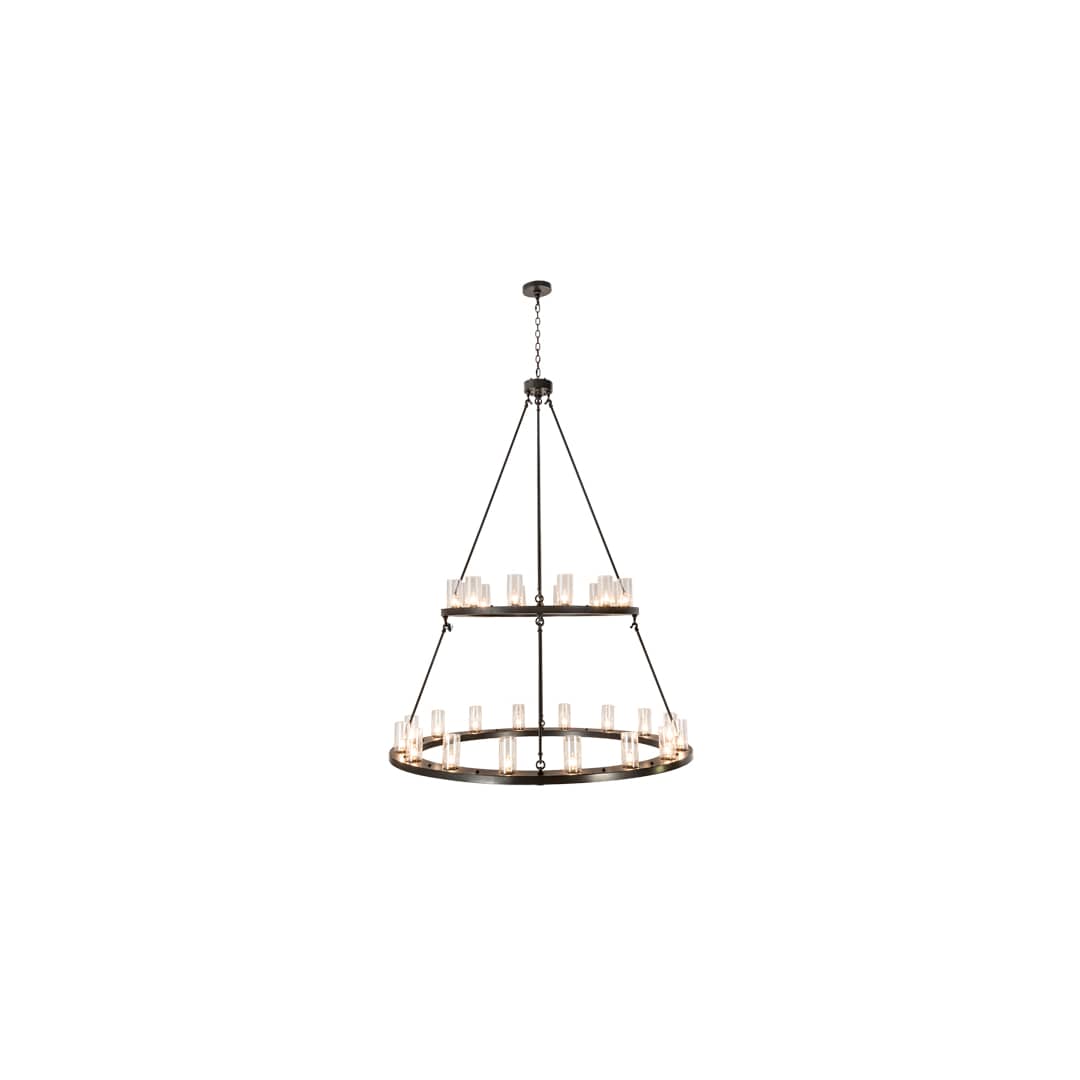 Loxley 28 Light 60" Wide Ring Chandelier