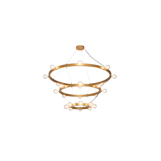 Manheim Alva 24 Light 72" Wide Ring Chandelier