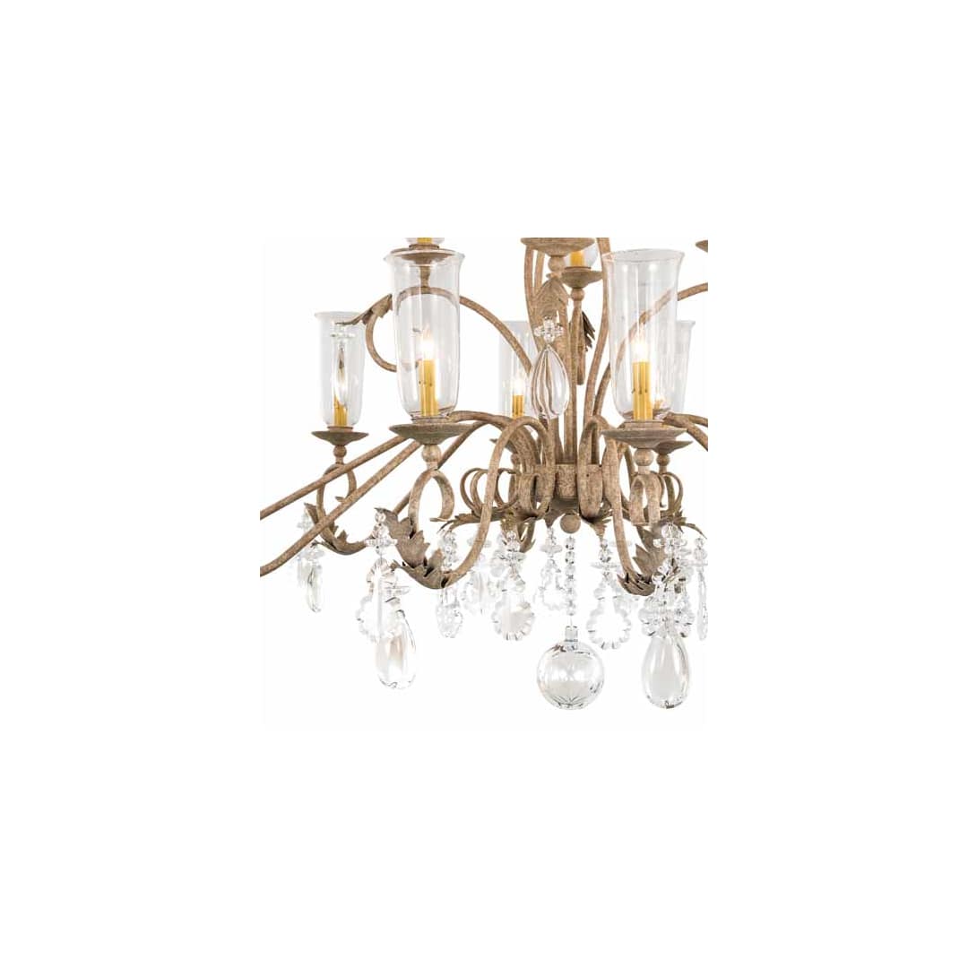 Long Windsor 14 Light 38" Wide Crystal Chandelier
