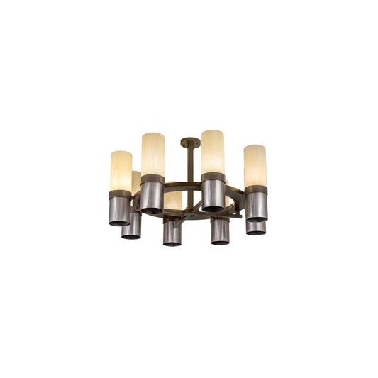 Farmington 8 Light 48" Wide Semi-flush Ceiling Fixture