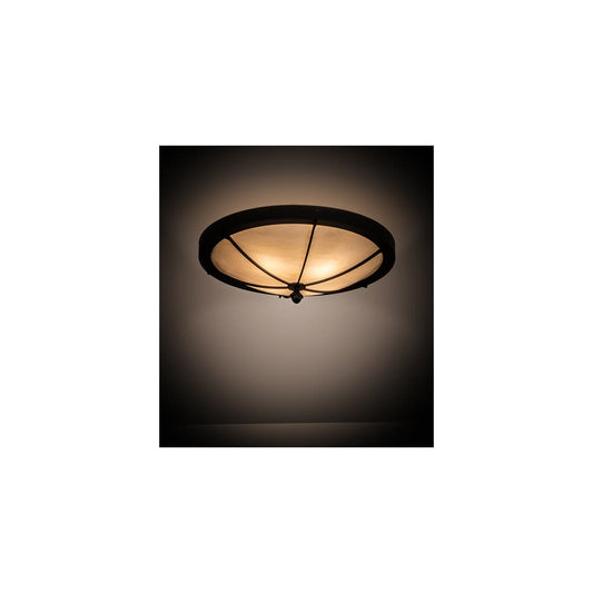 Dominga 4 Light 22" Wide Flush Mount Bowl Ceiling Fixture