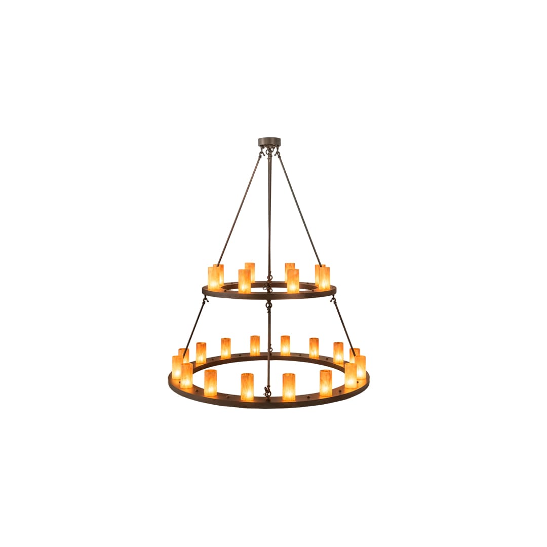 Loxley 24 Light 54" Wide Ring Chandelier