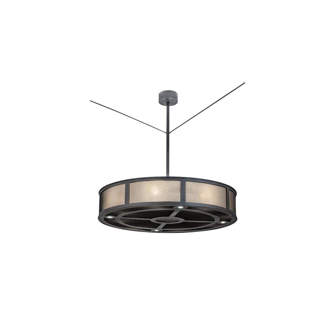 8 Light 49" Wide Pendant