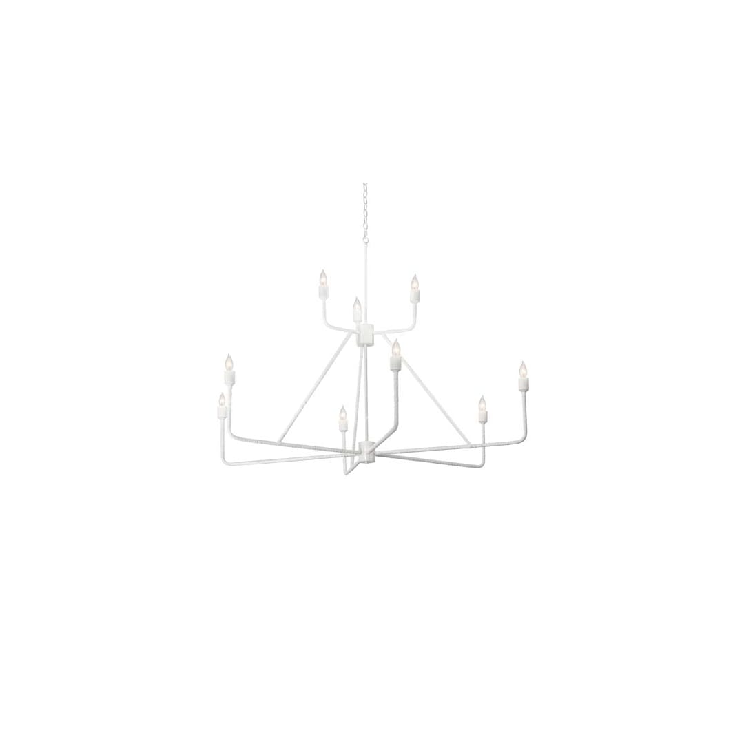 Chandelier 9 Light 60" Wide Taper Candle Style Chandelier