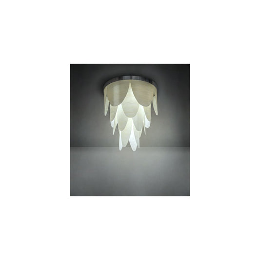 Kronick 12 Light 48" Wide Flush Mount Waterfall Ceiling Fixture