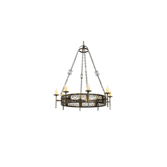 Toscano 8 Light 48" Wide Candle Style Chandelier
