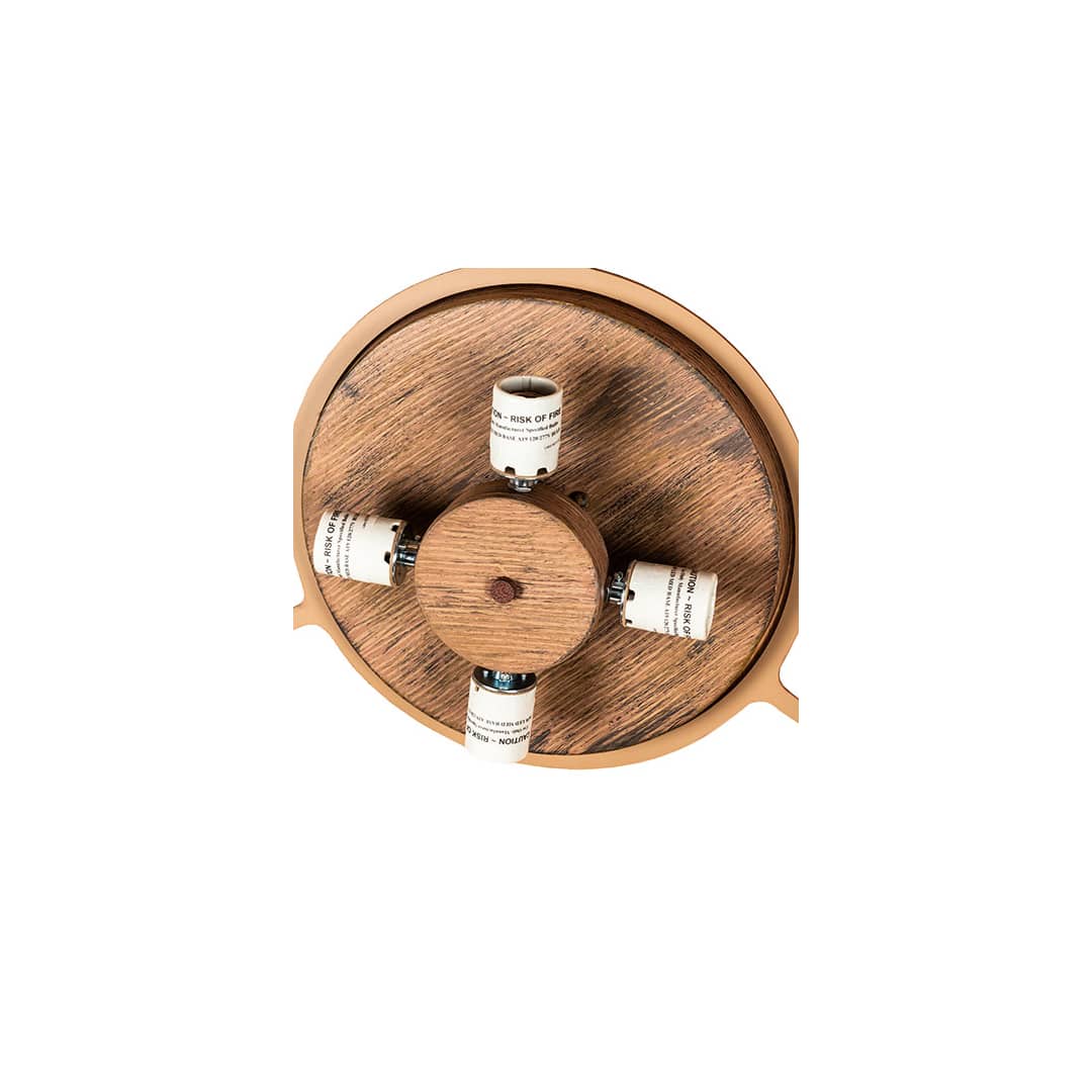 Cilindro 4 Light 32" Wide Flush Mount Drum Ceiling Fixture