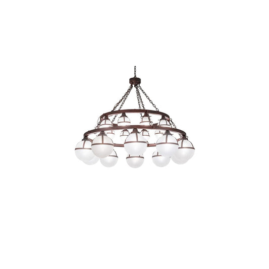 Bola 20 Light 60" Wide Ring Chandelier
