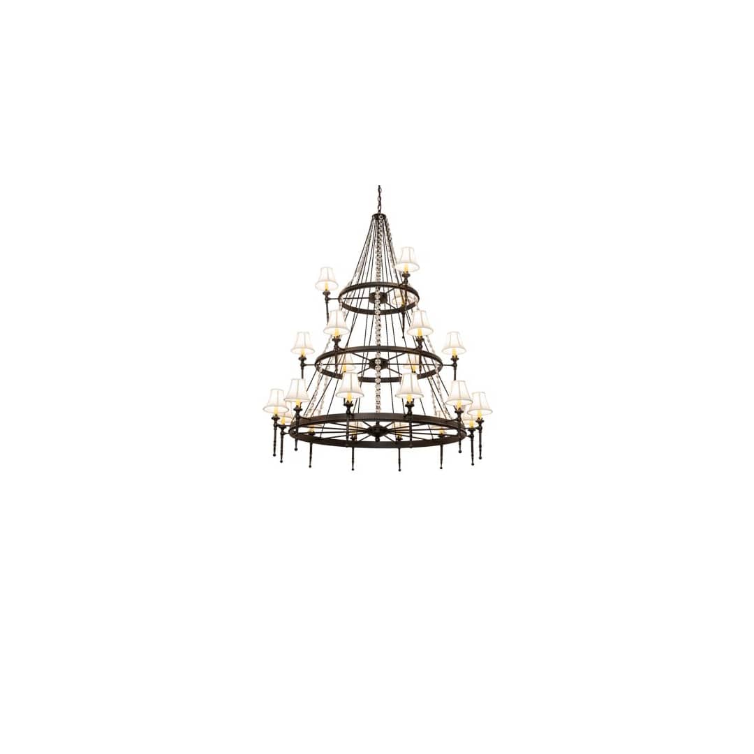 Amaury 21 Light 56" Wide Ring Chandelier