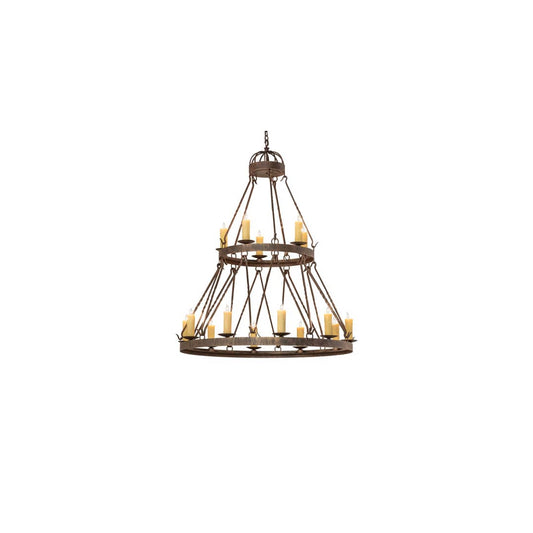 Lakeshore 15 Light 48" Wide Taper Candle Style Chandelier