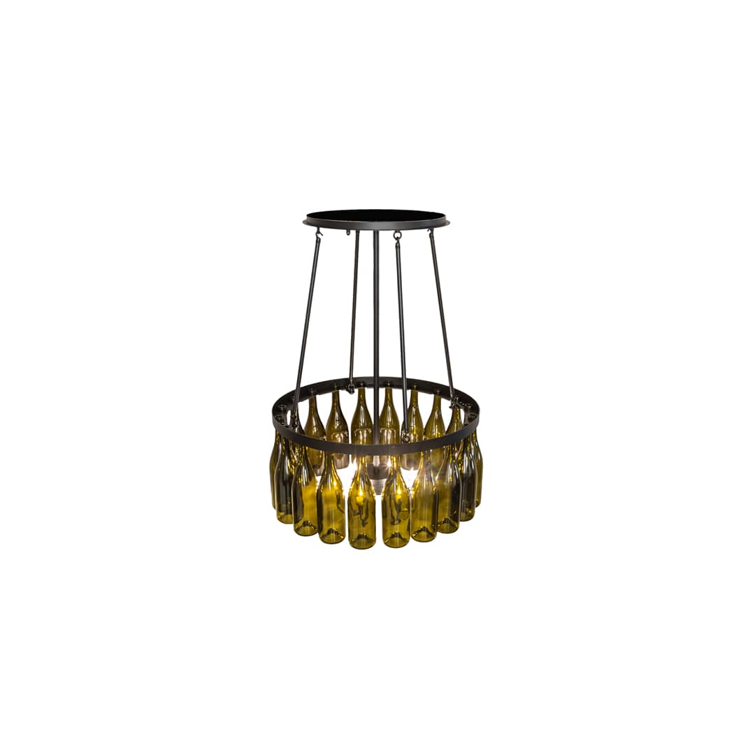 Tuscan Vineyard 6 Light 26" Wide Ring Chandelier