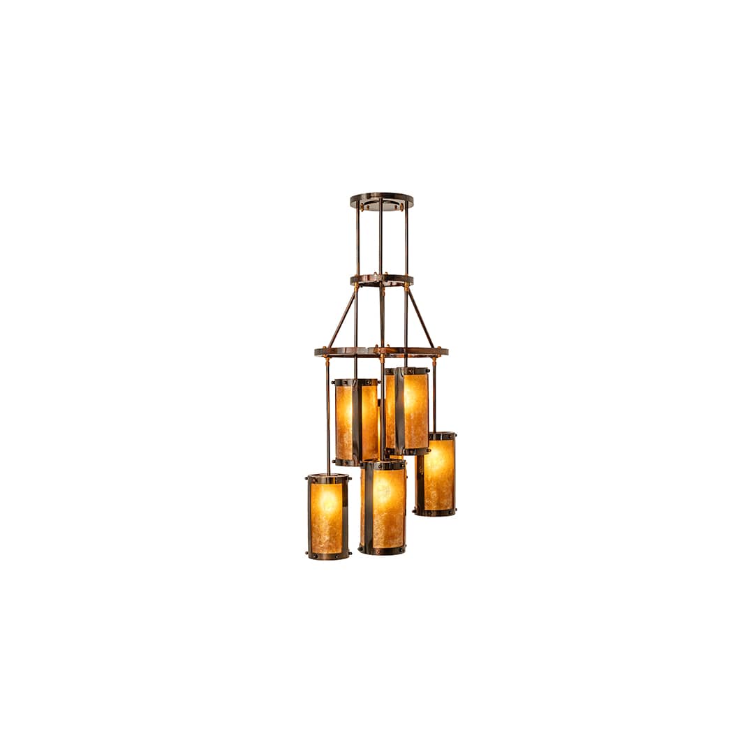 Cartier 6 Light 24" Wide Ring Chandelier