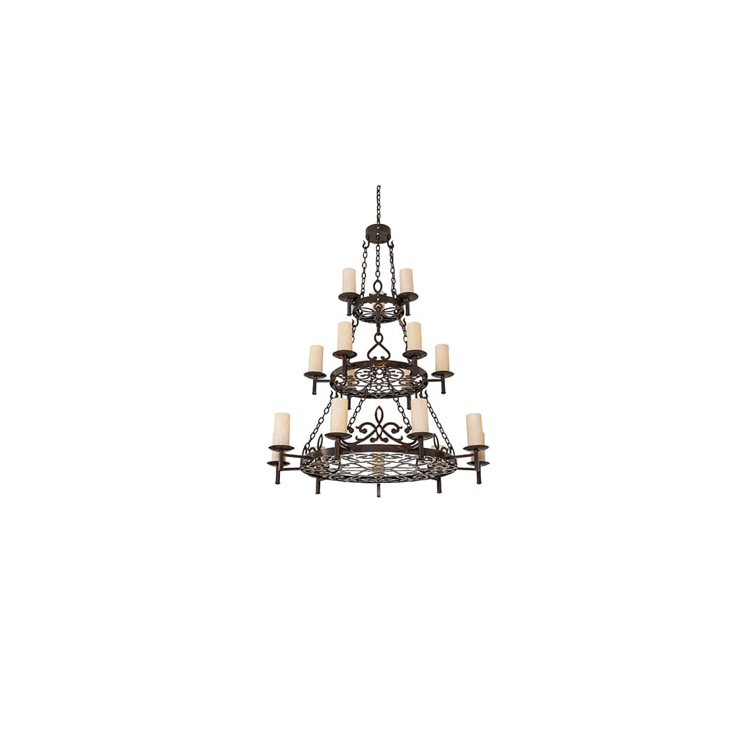 Newcastle 18 Light 48" Wide Ring Chandelier