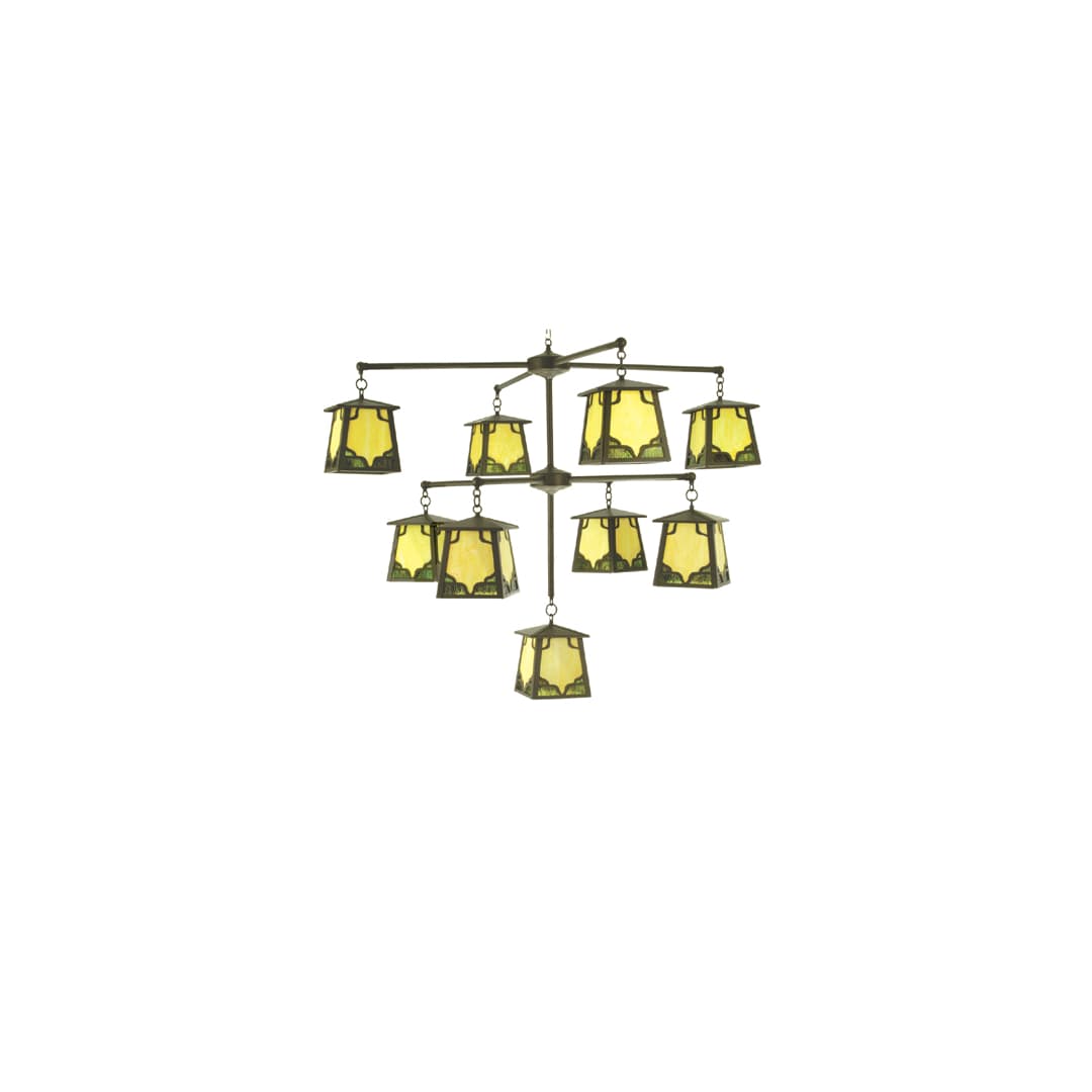 Kirkpatrick 9 Light 55" Wide Chandelier