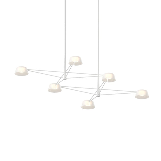 Ray 68" Wide LED Linear Chandelier