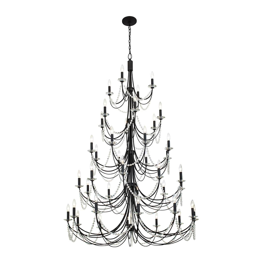 Brentwood 40 Light 48" Wide Taper Candle Style Chandelier