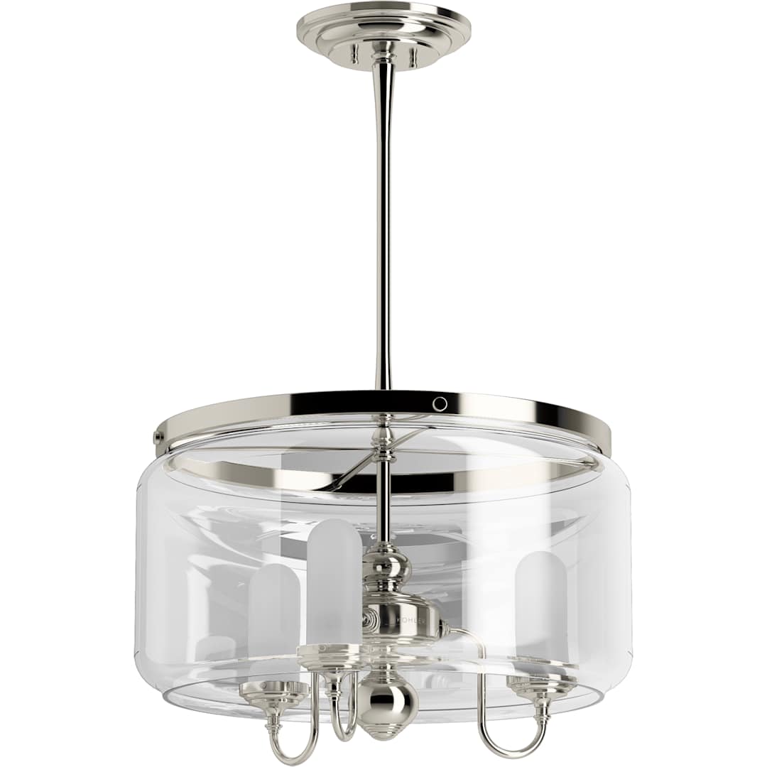 Artifacts 22" Wide 3 Light Chandelier
