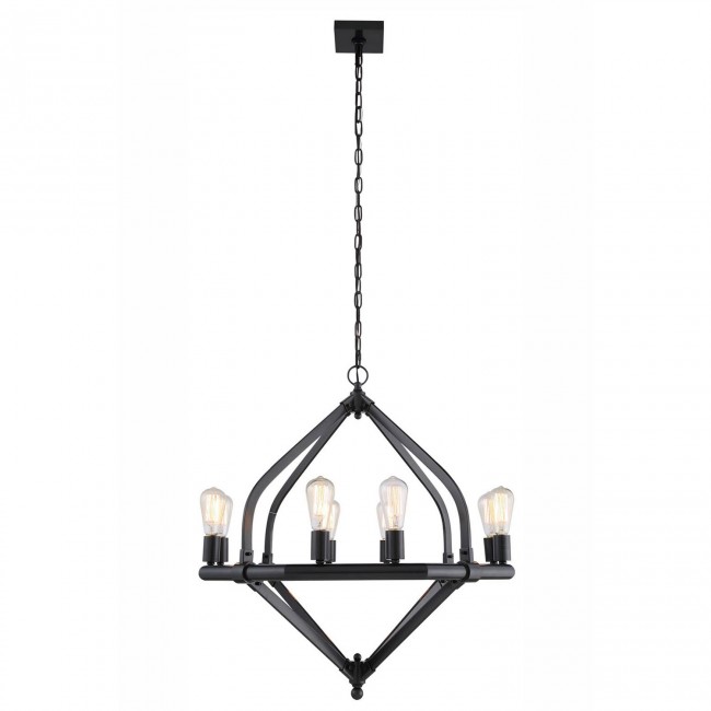 Illumina Bronze Eight-Light Chandelier