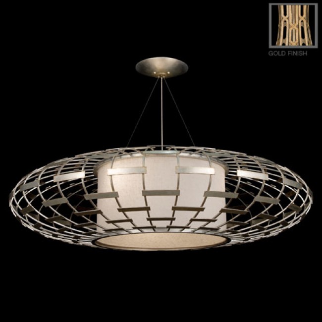 Gold Three-Light Pendant