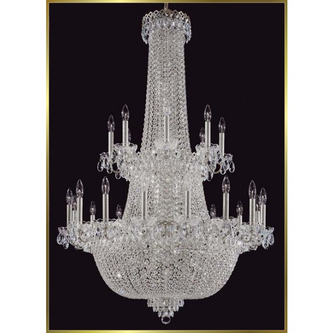 Ballroom/ foyer/ entryway crystal chandelier