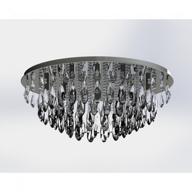 EGLO Calaonda Chrome 10-Light Ceiling Light