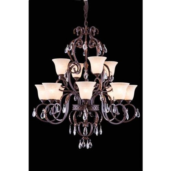 Umber Forty-Inch Chandelier