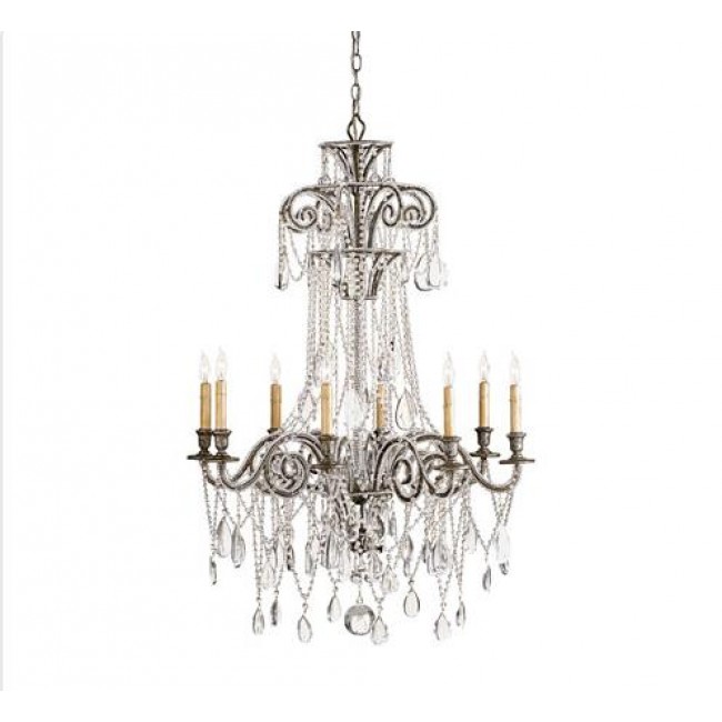 Eight-Light Chandelier