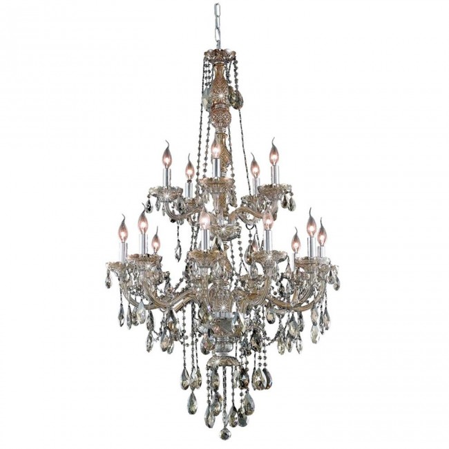 Golden Teak Fifteen-Light 