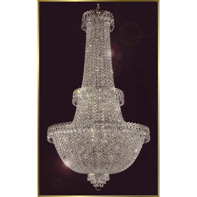 Entryway chandelier / foyer chandelier in polished chrome finish