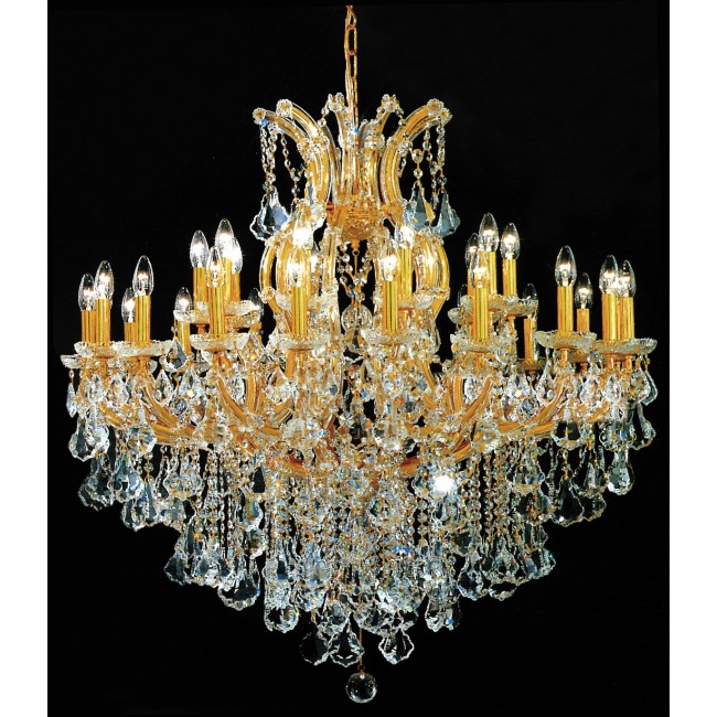 Gold plated Maria Theresa Chandelier