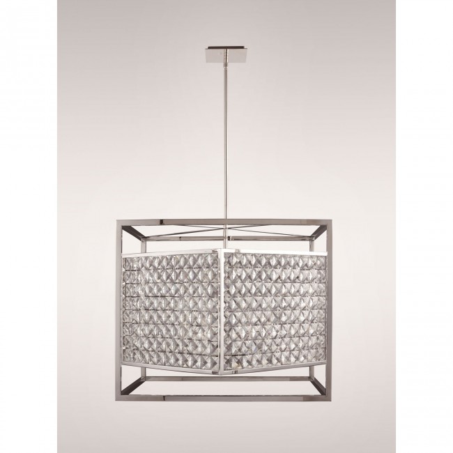 Struttura Stainless Steel 23.5-Inch Eight-Light Pendant