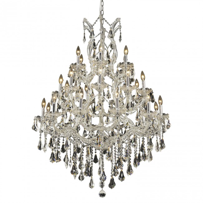 Theresa Chrome Twenty-Eight Light Chandelier