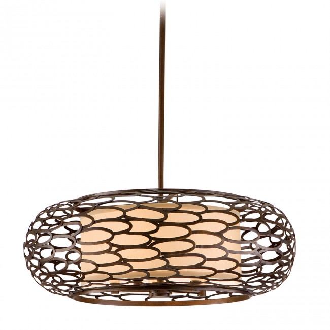 Bronze Five-Light Pendant