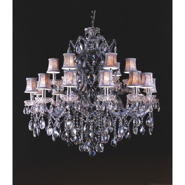 18 Light  Maria Theresa chandelier ,Lavender