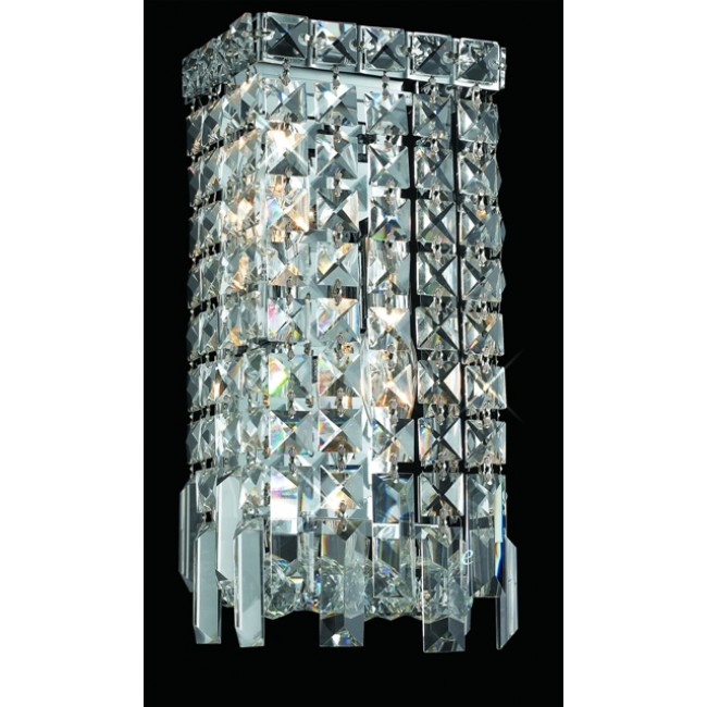 2 Light contemporary wall sconce