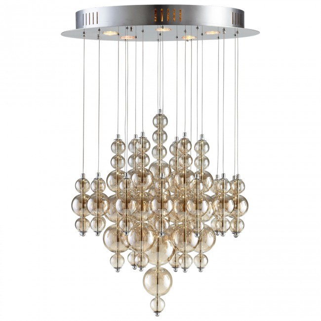Chrome Five-Light Pendant
