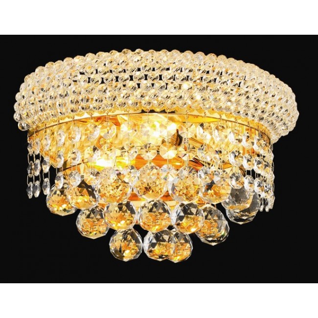 2 Light Crystal sconce 