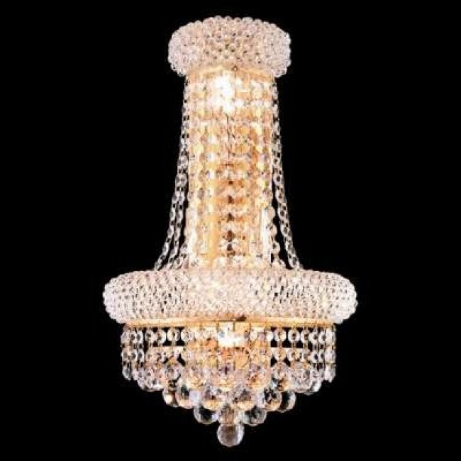2 Light Crystal sconce 